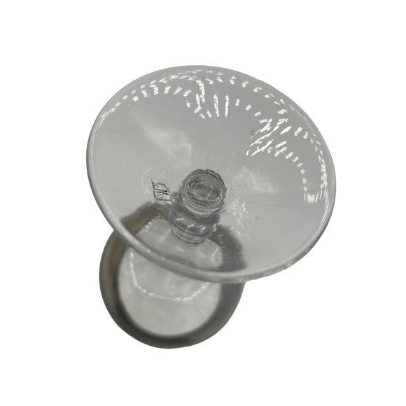 Vintage MCM Silver Fade 4 Ball Stem Rocks Glass Mid Century Modern 7 1/2" - Picture 7 of 10